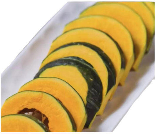 SLICED PUMPKIN